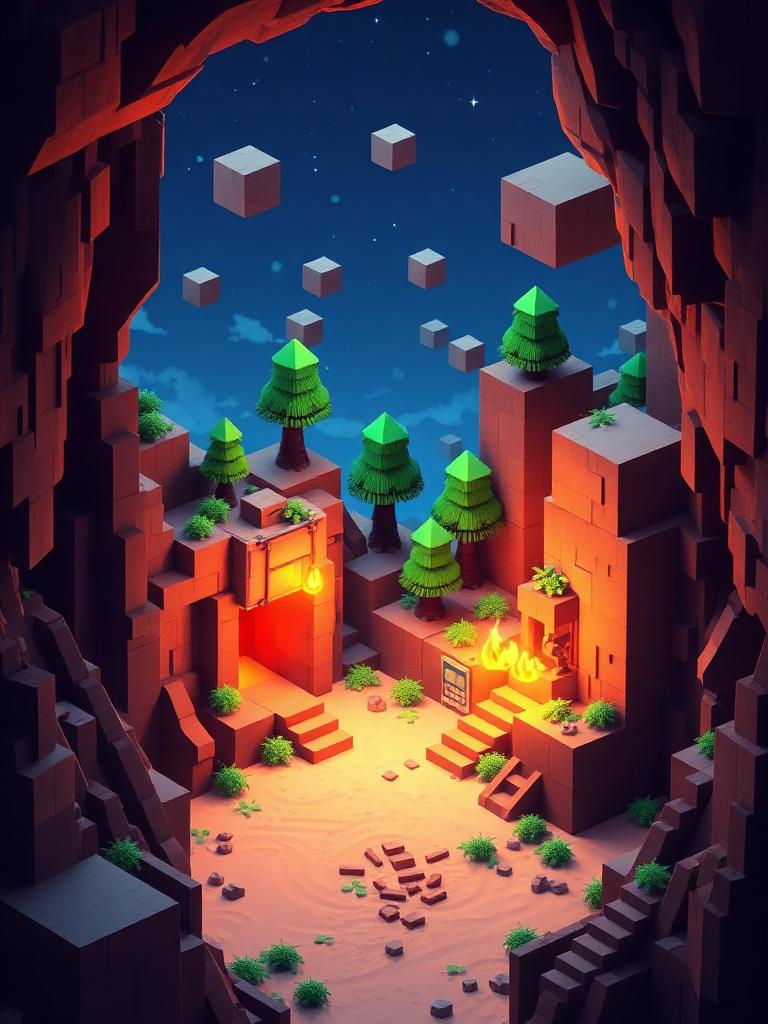 Minecraft cover art